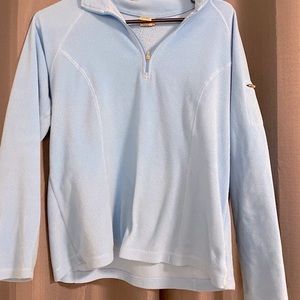 L.L. Bean light fleece zip
